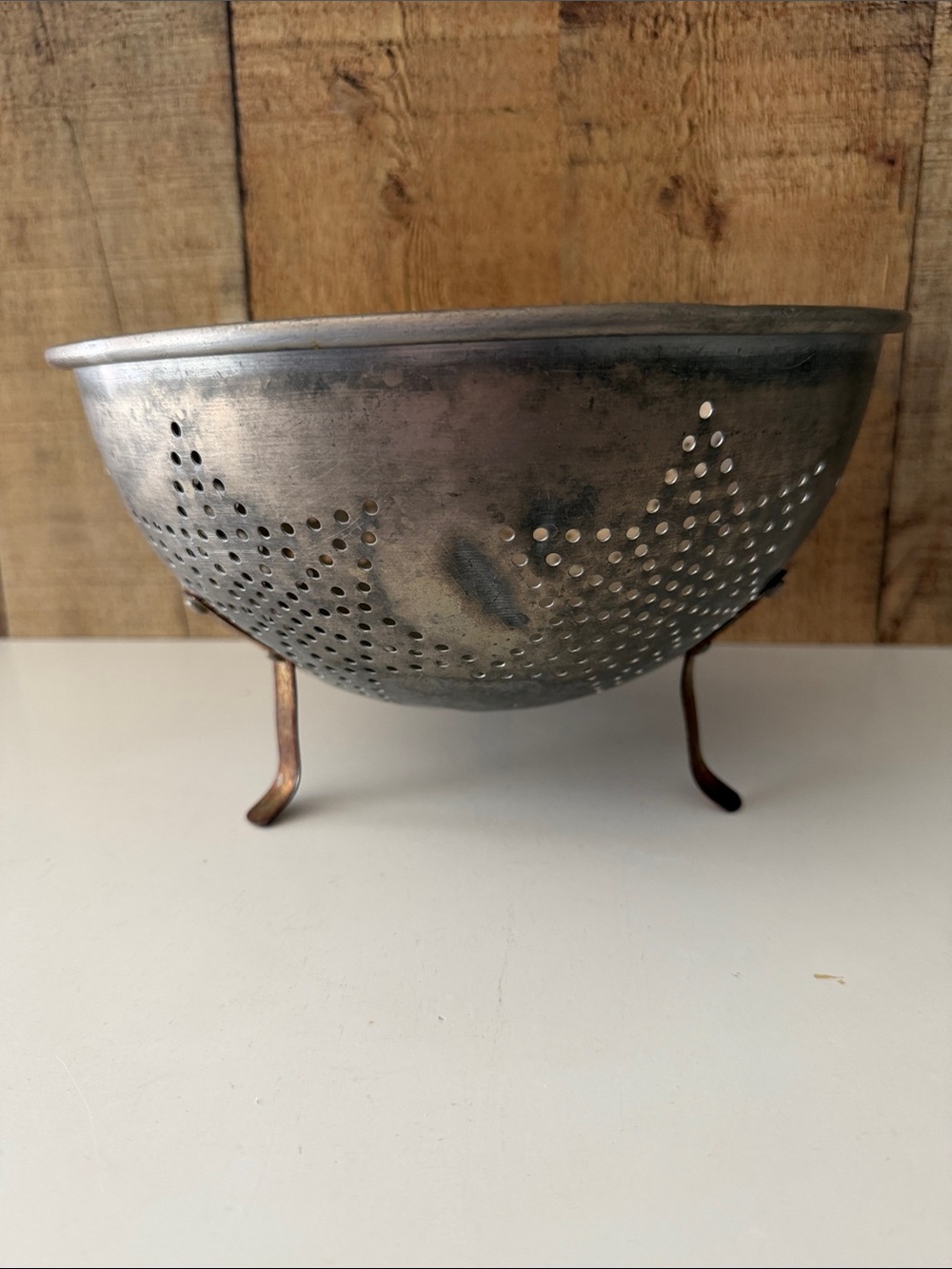 VTG 7 Star Aluminum Colander